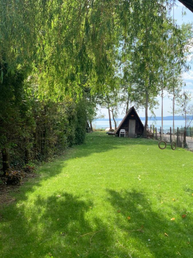Green Lake House - Private Beach At Balaton Балатонакараттья Экстерьер фото